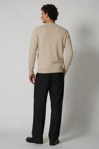 Girocollo 4 Fili in Puro Cashmere Avena