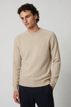 Girocollo 4 Fili in Puro Cashmere Avena
