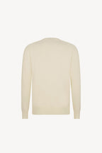 Girocollo 4 Fili in Puro Cashmere Latte
