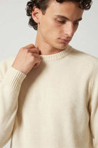 Girocollo 4 Fili in Puro Cashmere Latte