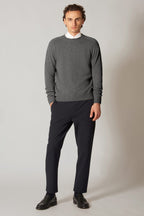 Girocollo 4 Fili in Puro Cashmere Dune