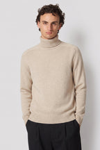 Dolcevita 4 Fili in Puro Cashmere Avena