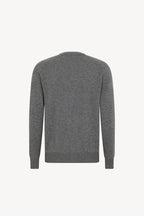 Cardigan 4 Fili in Puro Cashmere Silver