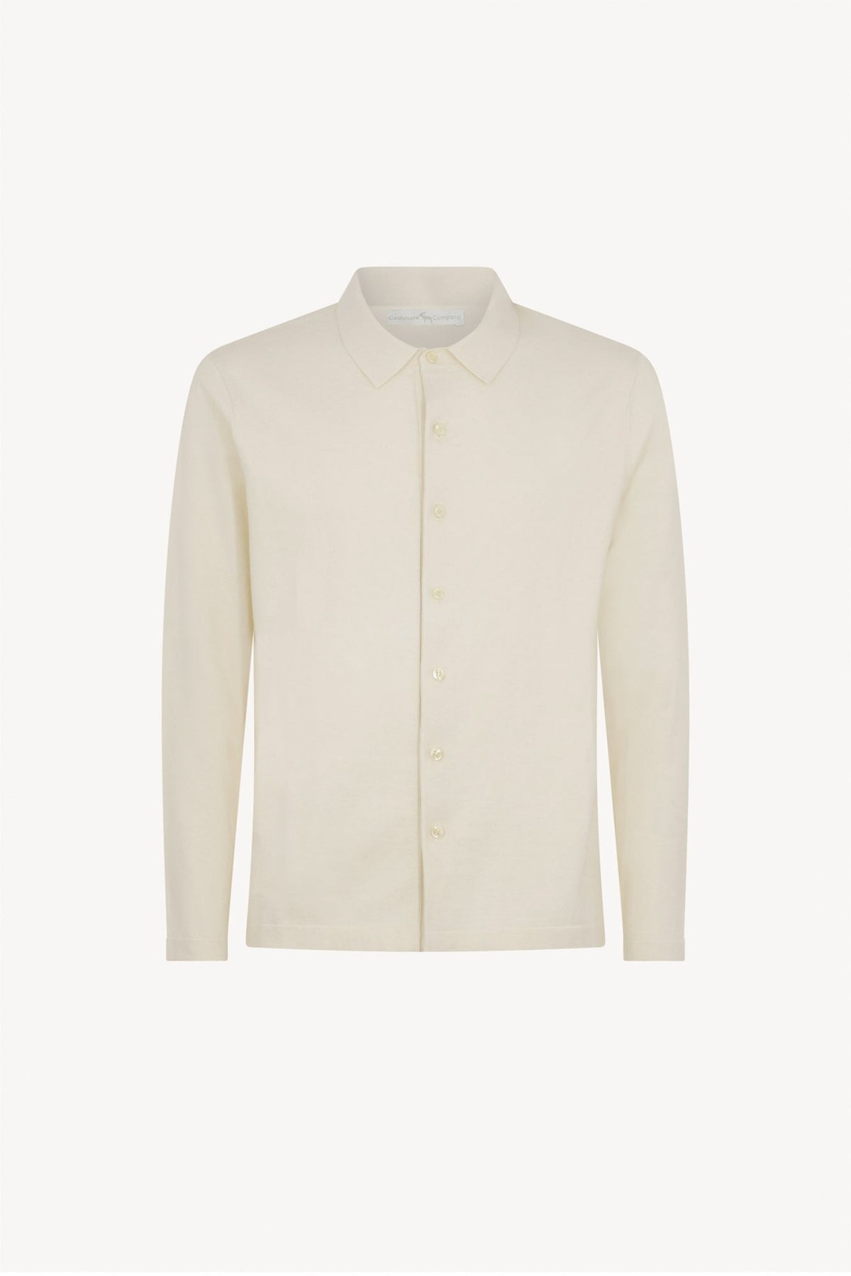 Camicia in Cotone Cashmere Avorio