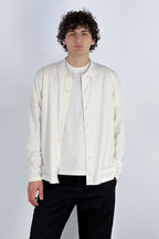 Camicia in Cotone Cashmere Avorio
