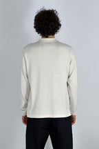 Camicia in Cotone Cashmere Avorio
