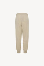 Pantaloni Jogging Unisex in Puro Cashmere Avena