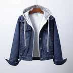 YARA | Denim Jacket with Warm Lining and Casual Style