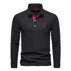 Audren | polo elegante a maniche lunghe