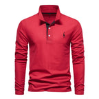 Audren | polo elegante a maniche lunghe