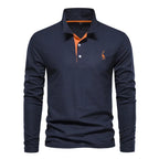 Audren | polo elegante a maniche lunghe