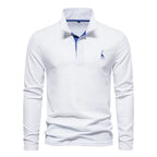 Audren | polo elegante a maniche lunghe