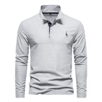 Audren | polo elegante a maniche lunghe