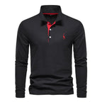 Audren | polo elegante a maniche lunghe