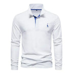 Audren | polo elegante a maniche lunghe