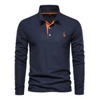 Audren | polo elegante a maniche lunghe