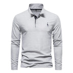 Audren | polo elegante a maniche lunghe