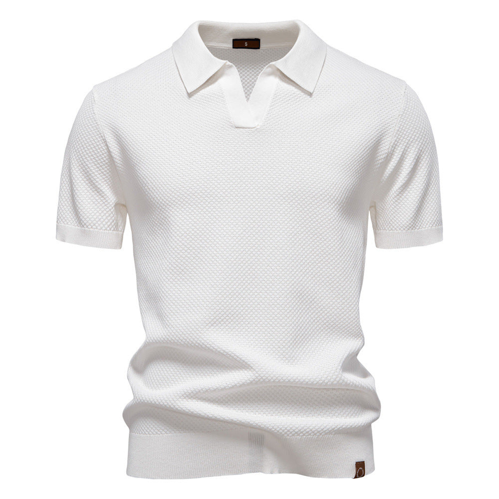 ULRICH | ELEGANTE POLO A MANICHE CORTE
