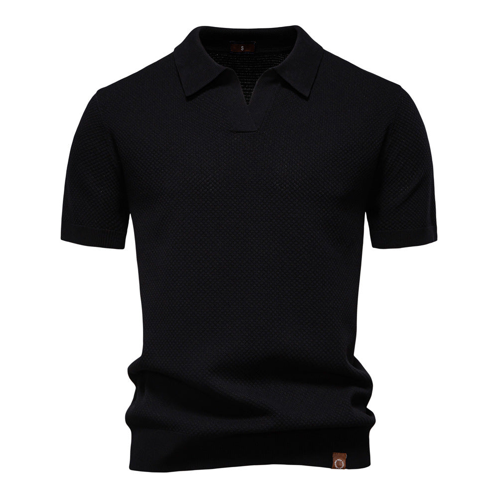 ULRICH | ELEGANTE POLO A MANICHE CORTE