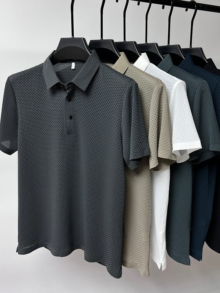 Davanté | T-shirt elegante e testurizzata per uomo