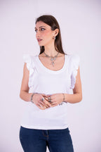 SILVIAN HEACH T-SHIRT SCOLLO A SCOOP