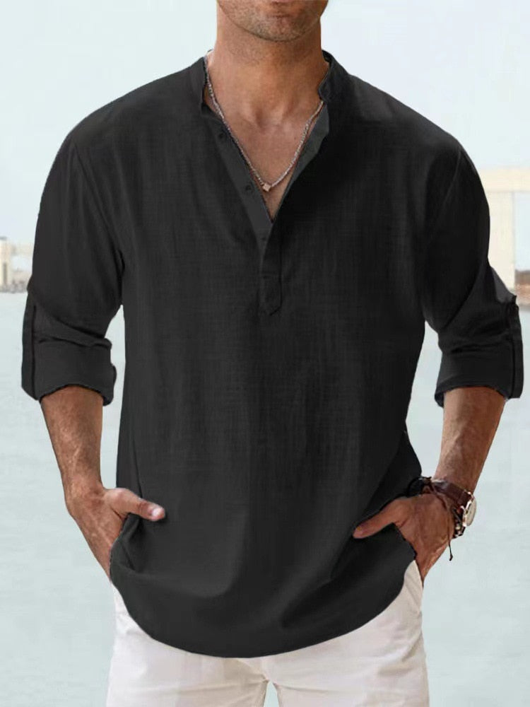 Lenor | Camicia in lino traspirante