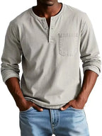 Luca | Vintage Henley Shirt