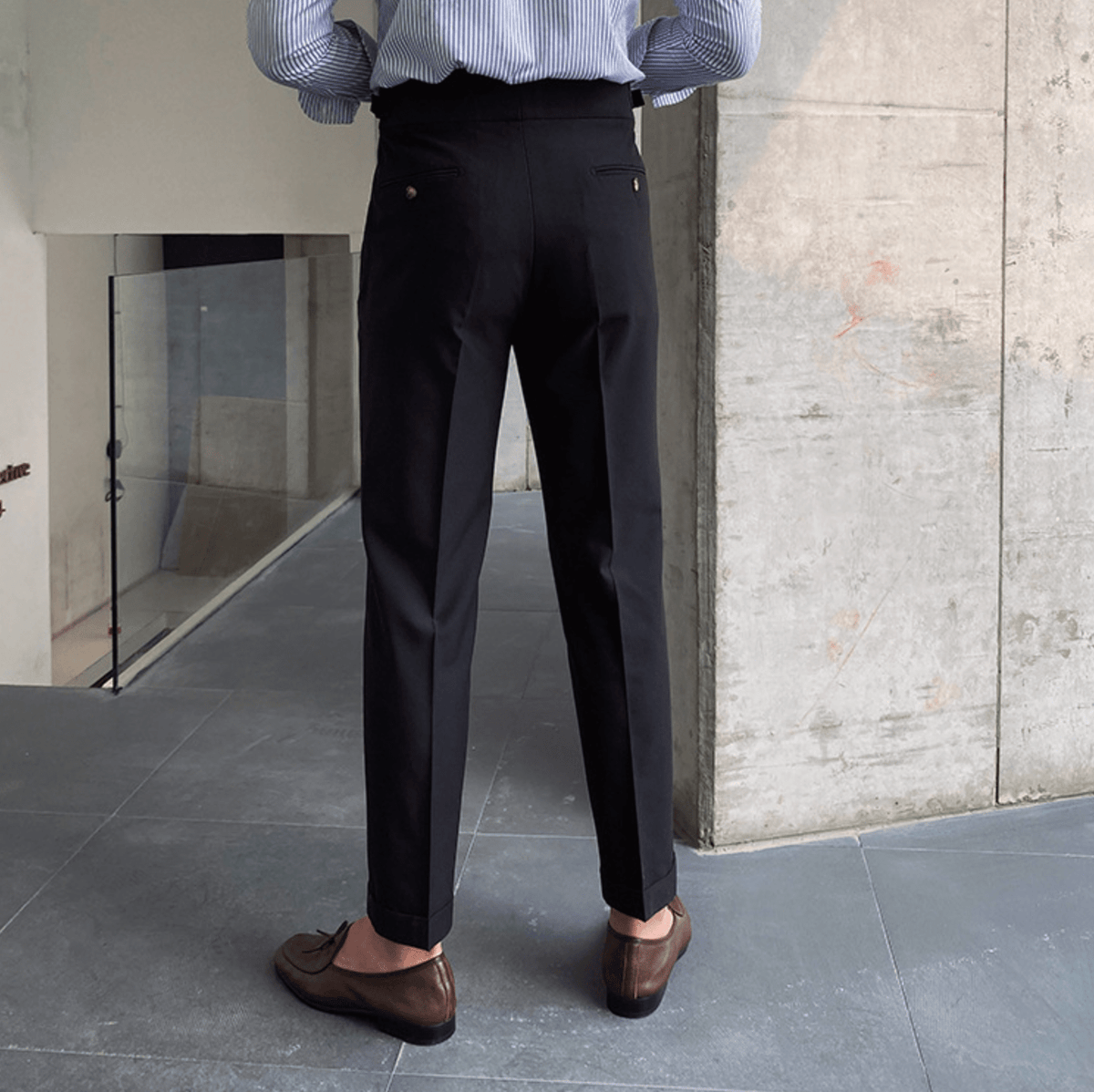 Edward | Pantaloni eleganti a vita alta