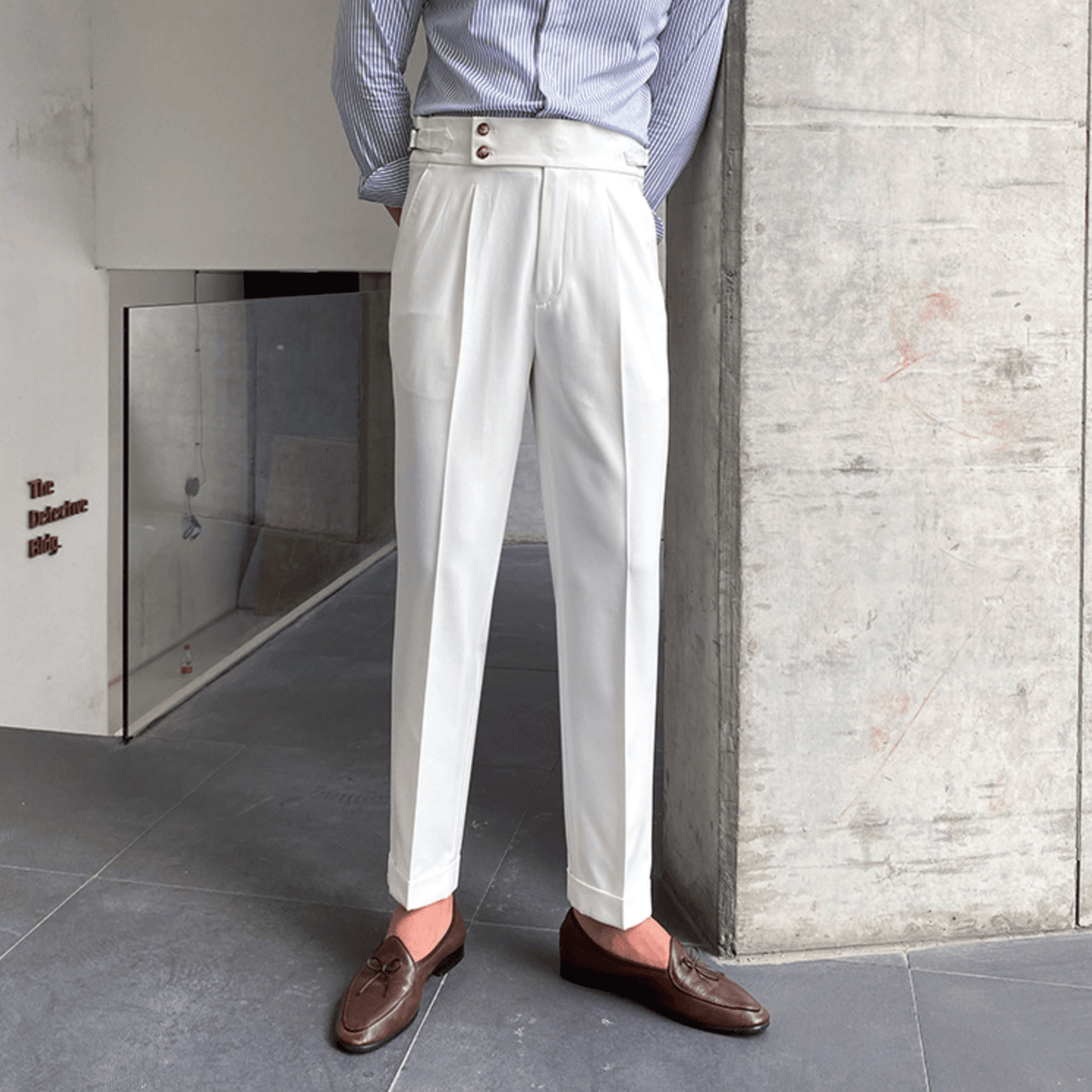 Edward | Pantaloni eleganti a vita alta