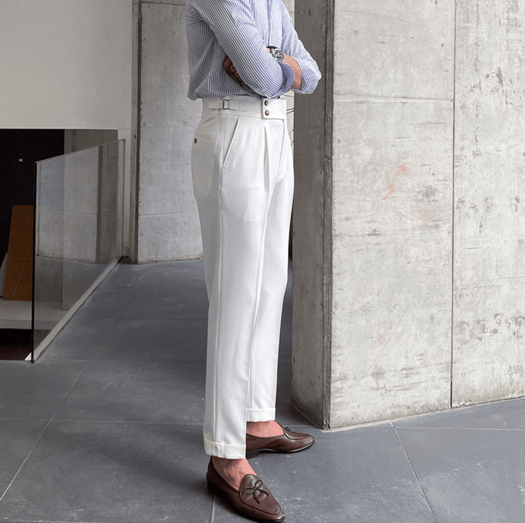 Edward | Pantaloni eleganti a vita alta