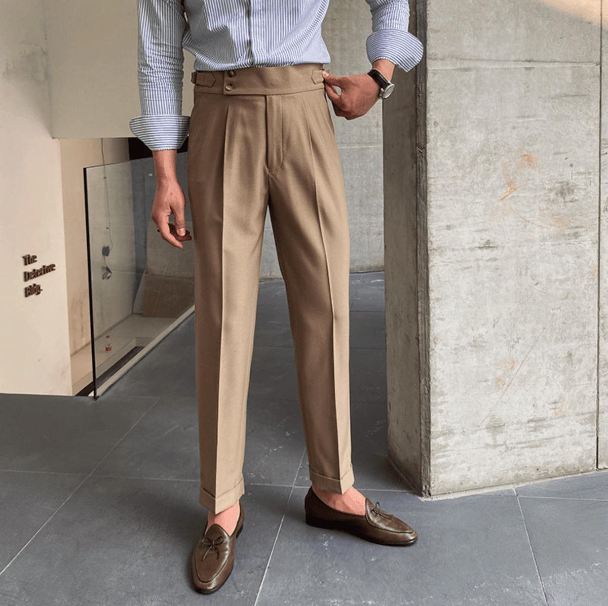 Edward | Pantaloni eleganti a vita alta