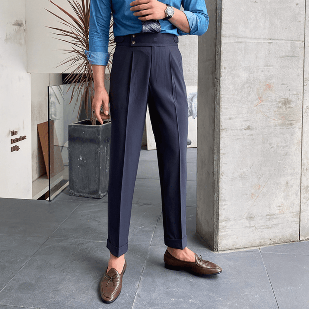 Edward | Pantaloni eleganti a vita alta