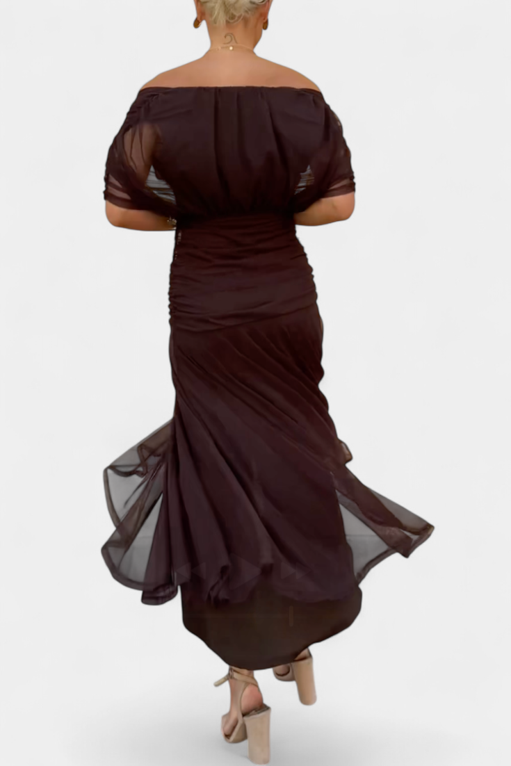 ALONDRA | FLORAL V-NECK MAXI DRESS