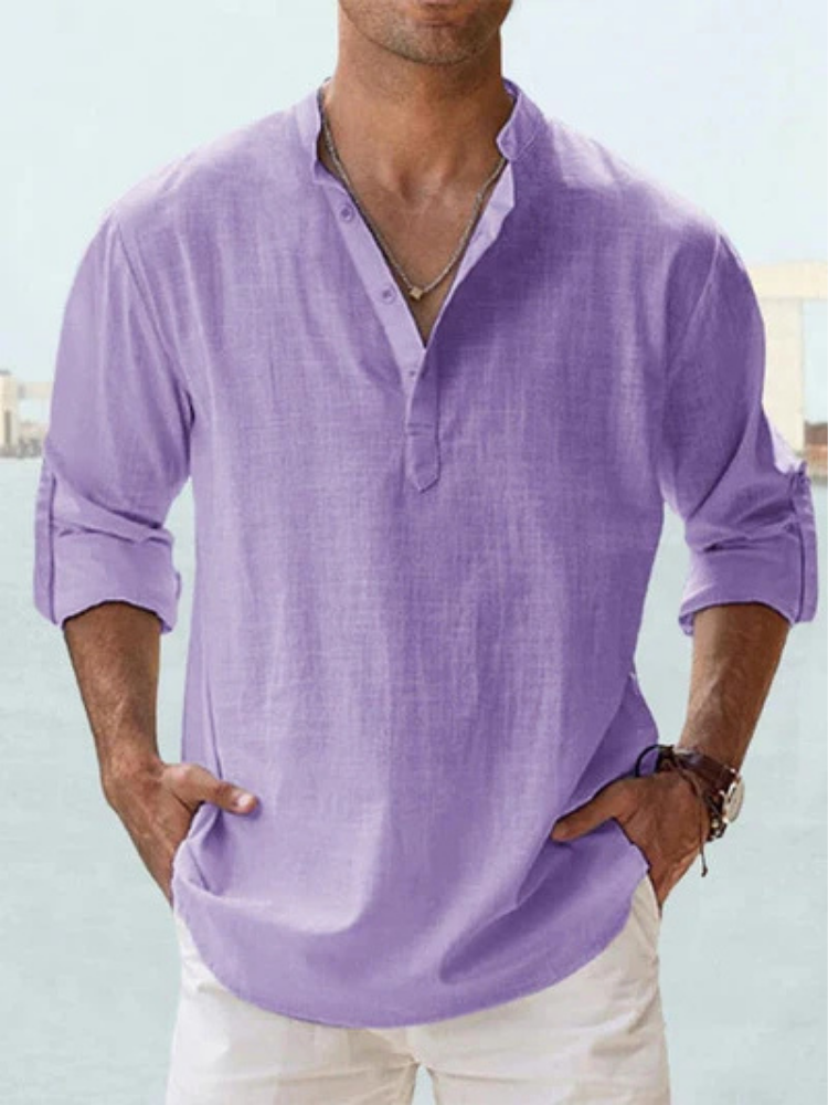Lenor | Camicia in lino traspirante