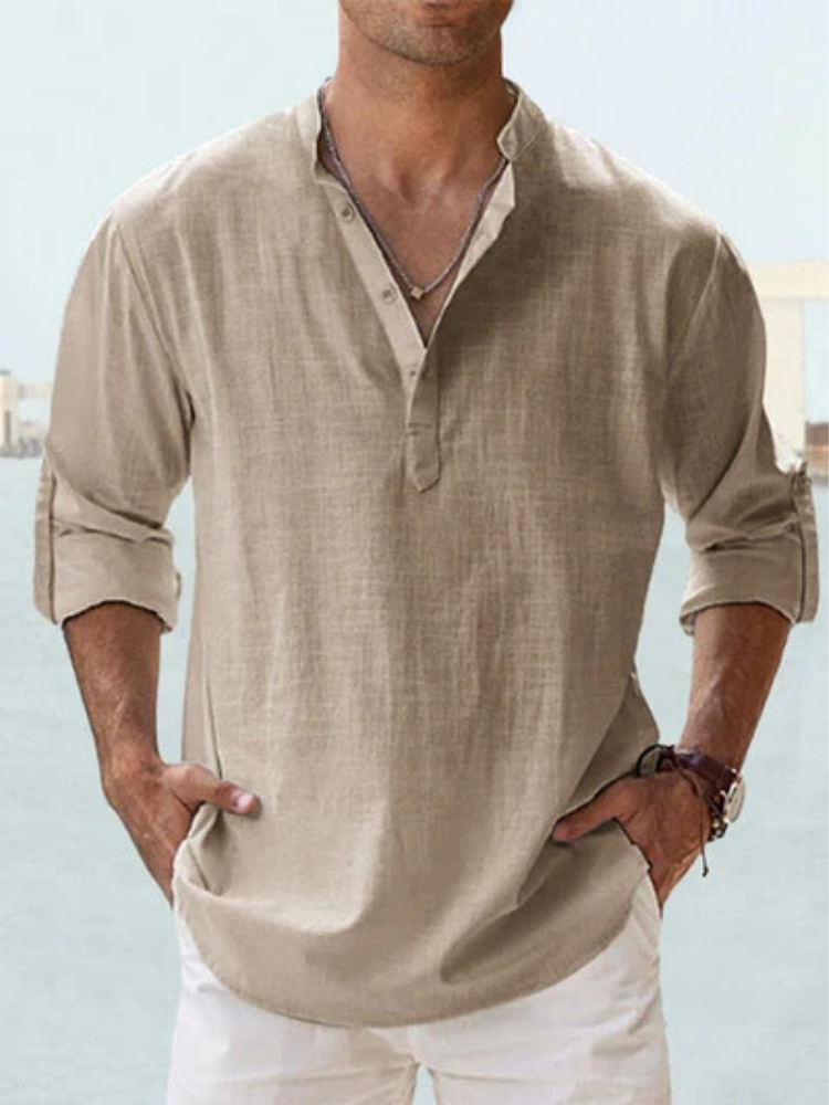 Lenor | Camicia in lino traspirante