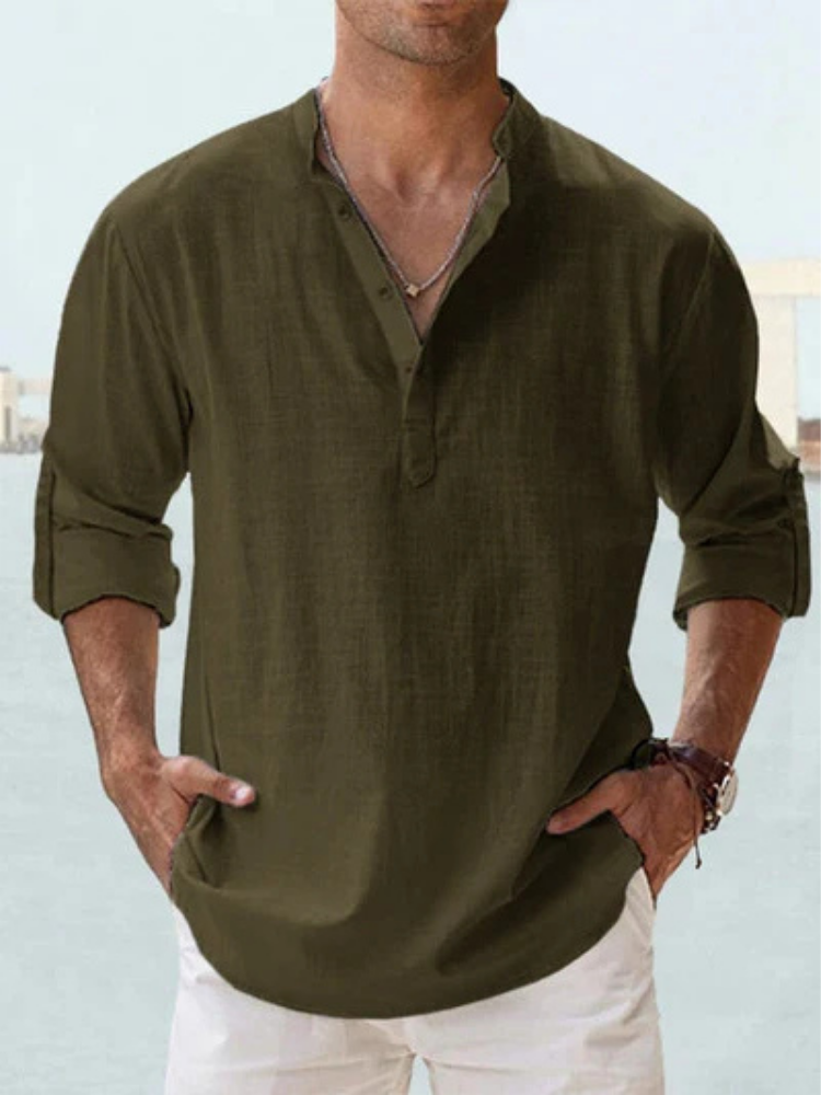 Lenor | Camicia in lino traspirante