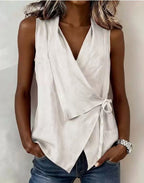 Loretta | Sleeveless Blouse