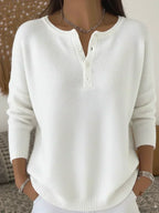 Ombretta | Maglione Henley con Bottoni