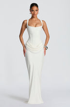 Leonor™ – Abito Maxi Elegante con Scollo Quadrato