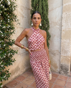 JUSTA | HALTER NECK TWO-PIECE SET