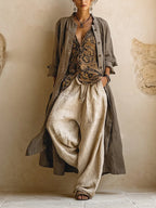 Ravella | Completo Bohémien a Strati con Duster