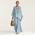Alessia | Set Boho in Misto Lino