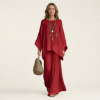 Alessia | Set Boho in Misto Lino