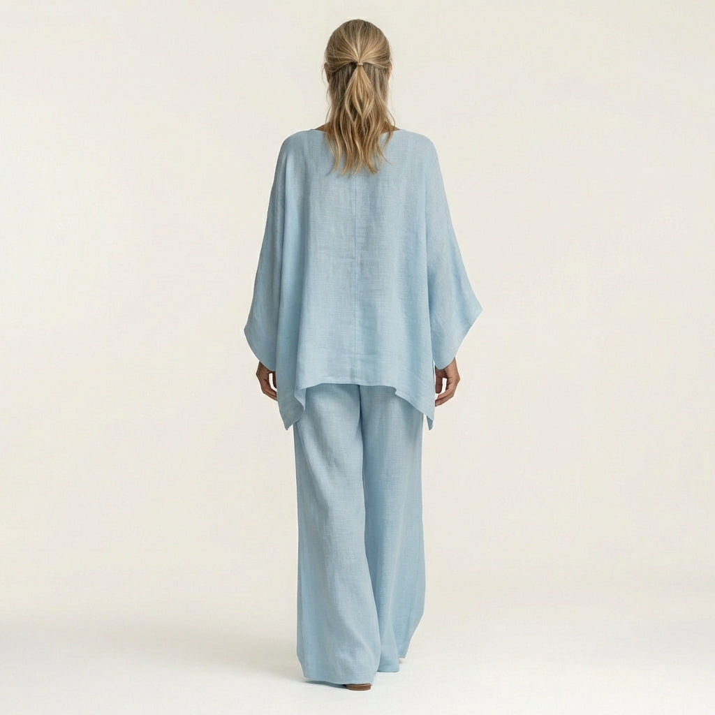 Alessia | Set Boho in Misto Lino