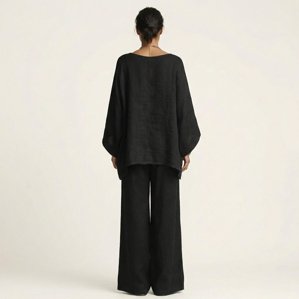 Alessia | Set Boho in Misto Lino