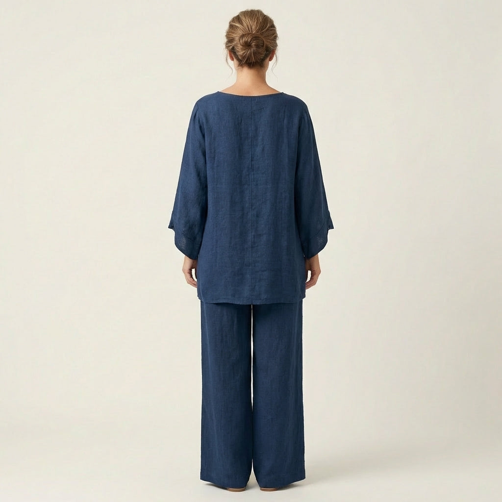 Alessia | Set Boho in Misto Lino
