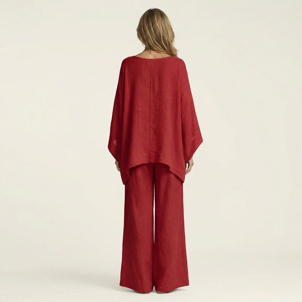 Alessia | Set Boho in Misto Lino