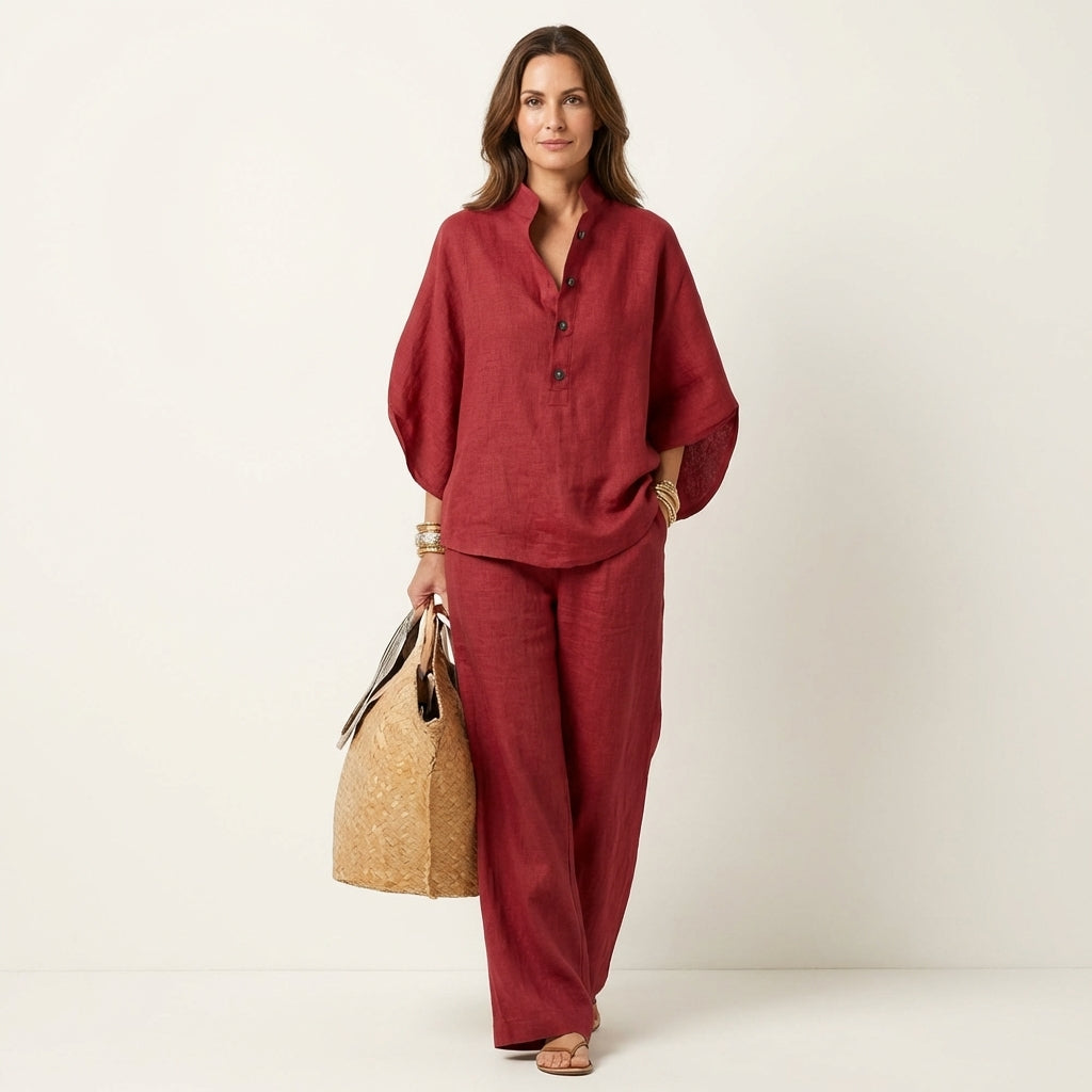 Elena | Set Due Pezzi in Lino