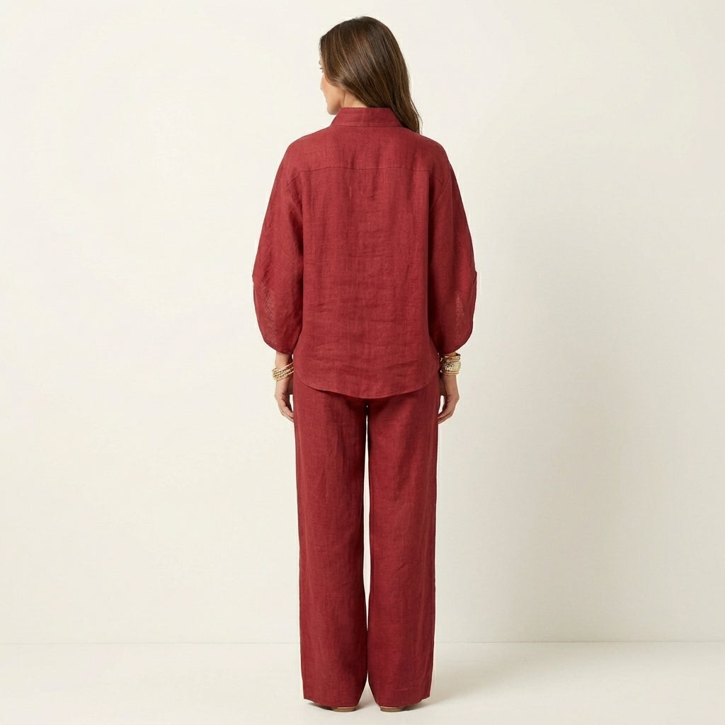 Elena | Set Due Pezzi in Lino
