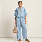 MARLOWE | ZIPPER-FRONT TWO-PIECE SET